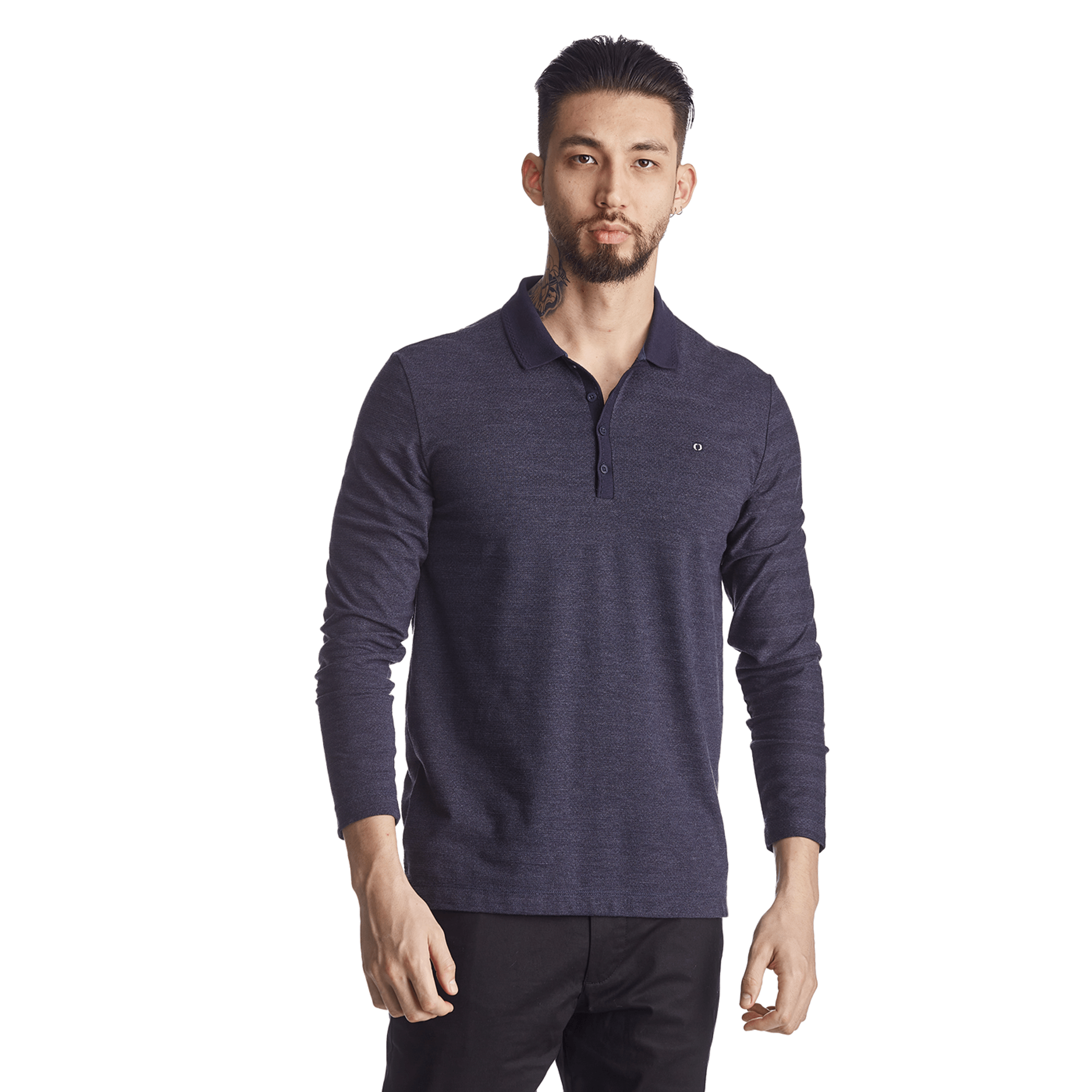 Camiseta-Polo-Manga-Longa-Masculina-Convicto-Bordada